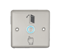 Paslanmaz kapı açma butonu Led aydınlatmalı