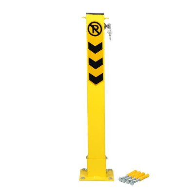 kişisel park bariyeri direği kilitli